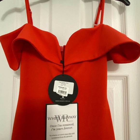 Nookie Red Evening Gown BNWT - Picture 3 of 3
